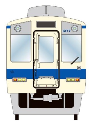 　近畿日本鉄道が運行する、東武鉄道風の車両のイメージ図（同社提供）