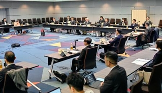 　法務省で開かれた遺言制度の見直しを議論する法制審議会＝２０日午後