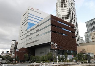 　朝日放送テレビの本社＝大阪市