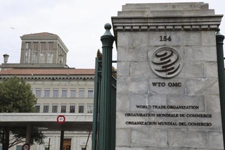 　スイス・ジュネーブの世界貿易機関（ＷＴＯ）本部（共同）