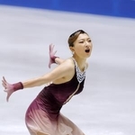 　女子エースの坂本花織＝２０２５年１２月、国立代々木競技場