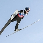 　Ｗ杯ジャンプ女子個人第１２戦で５位に入った高梨沙羅＝オーベルストドルフ（共同）