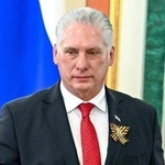 　キューバのディアスカネル大統領（タス＝共同）