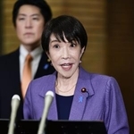 　高市早苗首相＝２日、首相公邸