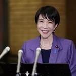 　高市早苗首相＝２日、首相公邸