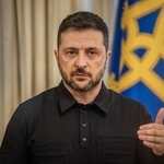 　ゼレンスキー大統領＝２０２５年９月（ゲッティ＝共同）