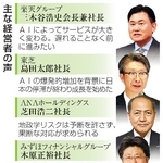 　主な経営者の声