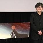 　細田守監督と「果てしなきスカーレット」のビジュアル