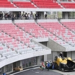 　愛知・名古屋アジア大会のメイン会場となるパロマ瑞穂スタジアム＝２０２５年９月、名古屋市