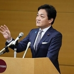 　国民民主党の玉木代表＝昨年１２月、東京・東新橋