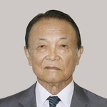 　自民党の麻生太郎副総裁