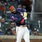 　ツインズのバクストン＝２０２５年７月、アトランタ