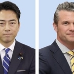 　小泉進次郎防衛相、ヘグセス米国防長官