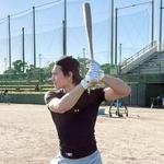 　練習を公開したロッテの藤原＝沖縄県内（球団提供）