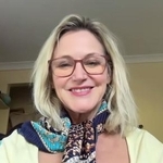 　オンラインで単独インタビューに応じるＩＣＡＮのメリッサ・パーク事務局長＝１４日（共同）