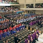 　広島市で行われた全国都道府県対抗男子駅伝の開会式＝１７日