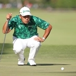 　首位と６打差の１３位に浮上した松山英樹＝１７日（ゲッティ＝共同）