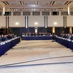 　東京都内で開かれたプロ野球の１２球団監督会議＝２０日（代表撮影）