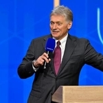 　ロシアのペスコフ大統領報道官＝２５年１２月、モスクワ（ゲッティ＝共同）