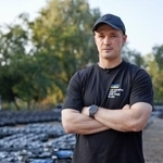 　ウクライナのフェドロフ国防相（ウクライナ国防省提供・共同）