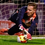 　サッカーのスペイン１部リーグ・ジローナが今季終了までの期限付き移籍で獲得したバルセロナのＧＫテアステーゲン（ＡＰ＝共同）