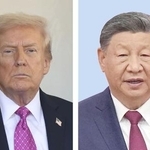 　トランプ米大統領（ゲッティ＝共同）、中国の習近平国家主席