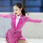 　女子ＳＰ　演技する中京大中京・島田麻央＝宇都宮市スケートセンター