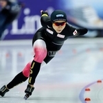 　女子１５００メートルで２位の高木美帆＝インツェル（共同）