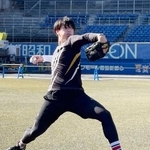 　練習を公開したロッテ・田中＝ＺＯＺＯマリン