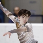 　男子フリー　演技する中京大中京・中田璃士＝宇都宮市スケートセンター