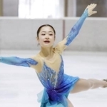 　女子フリー　演技する中京大中京・島田麻央＝宇都宮市スケートセンター