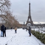 　パリのエッフェル塔＝７日（ゲッティ＝共同）