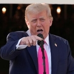 　トランプ米大統領＝ワシントン（ロイター＝共同）