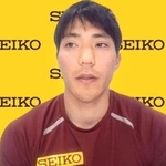 　オンラインで取材に応じる陸上男子の山縣亮太＝３０日