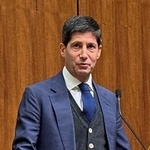 　ケビン・ウォーシュ氏＝２０２５年５月、米カリフォルニア州（ロイター＝共同）