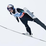 　高梨沙羅の飛躍＝ビリンゲン（共同）