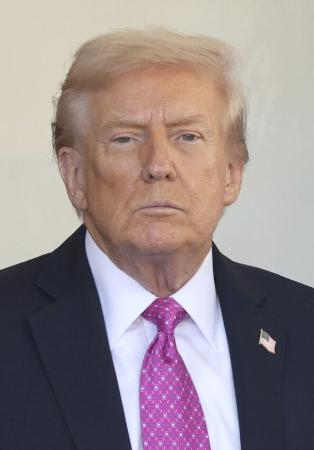 　トランプ米大統領（ゲッティ＝共同）
