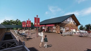 　「山梨いちごの王さまミュージアム　サンリオ創業者　辻信太郎記念館」の外観イメージ（（Ｃ）　２０２６　ＳＡＮＲＩＯ　ＣＯ．，ＬＴＤ．　ＡＰＰＲＯＶＡＬ　ＮＯ．Ｌ６６４５８７　著作　株式会社サンリオ）