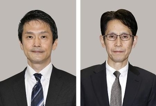 　小川淳也氏（左）と階猛氏