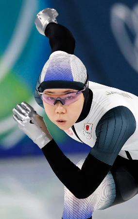 　ミラノ・コルティナ冬季五輪のスピードスケート女子１０００メートルに出場した吉田雪乃＝９日、イタリア・ミラノ（共同）