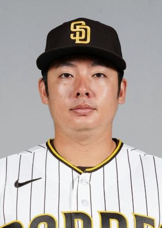 　パドレスの松井裕樹（ゲッティ＝共同）