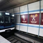 　ＪＲ仙石線宮城野原駅に到着した電車＝１月、仙台市