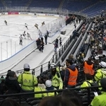 　ミラノ・コルティナ冬季五輪のアイスホッケー会場＝１月、ミラノ