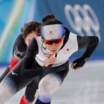 　ミラノ・コルティナ冬季五輪の試合会場で調整するスピードスケート女子の高木美帆＝５日、イタリア・ミラノ（共同）