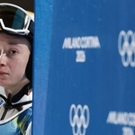 　ジャンプ女子ノーマルヒルで２位だったニカ・プレブツ＝７日、プレダッツォ（ロイター＝共同）