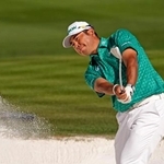 　第３ラウンド、通算１３アンダーで首位の松山英樹＝ＴＰＣスコッツデール（共同）