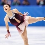 　団体女子フリー　演技する坂本花織＝ミラノ（共同）