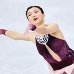 　団体女子フリー　演技する坂本花織＝ミラノ（共同）