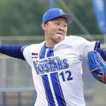 　紅白戦で先発し、２回を完璧に抑えたＤｅＮＡ・竹田＝宜野湾