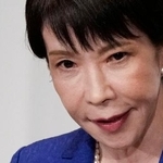 　衆院選の結果を受け、記者会見する自民党総裁の高市首相＝９日午後、東京・永田町の党本部